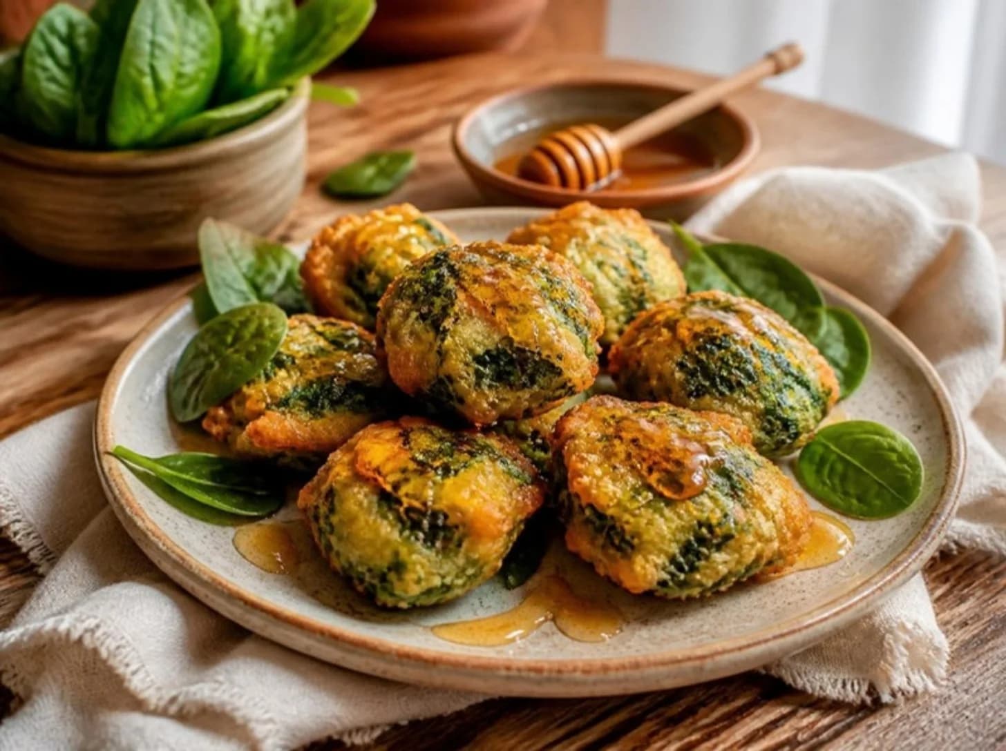Beignets d'épinard
