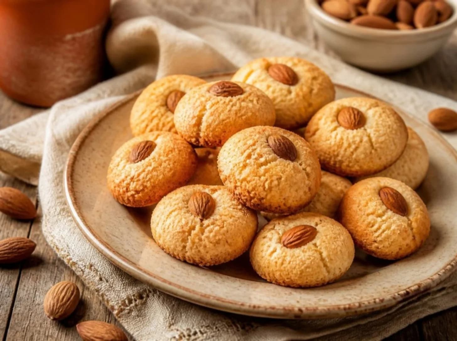 Marunchinos, macarons aux amandes
