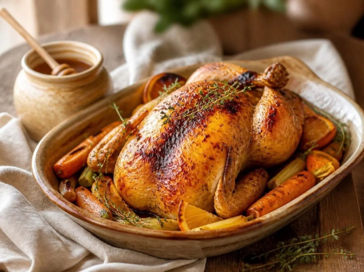 Poulet au miel