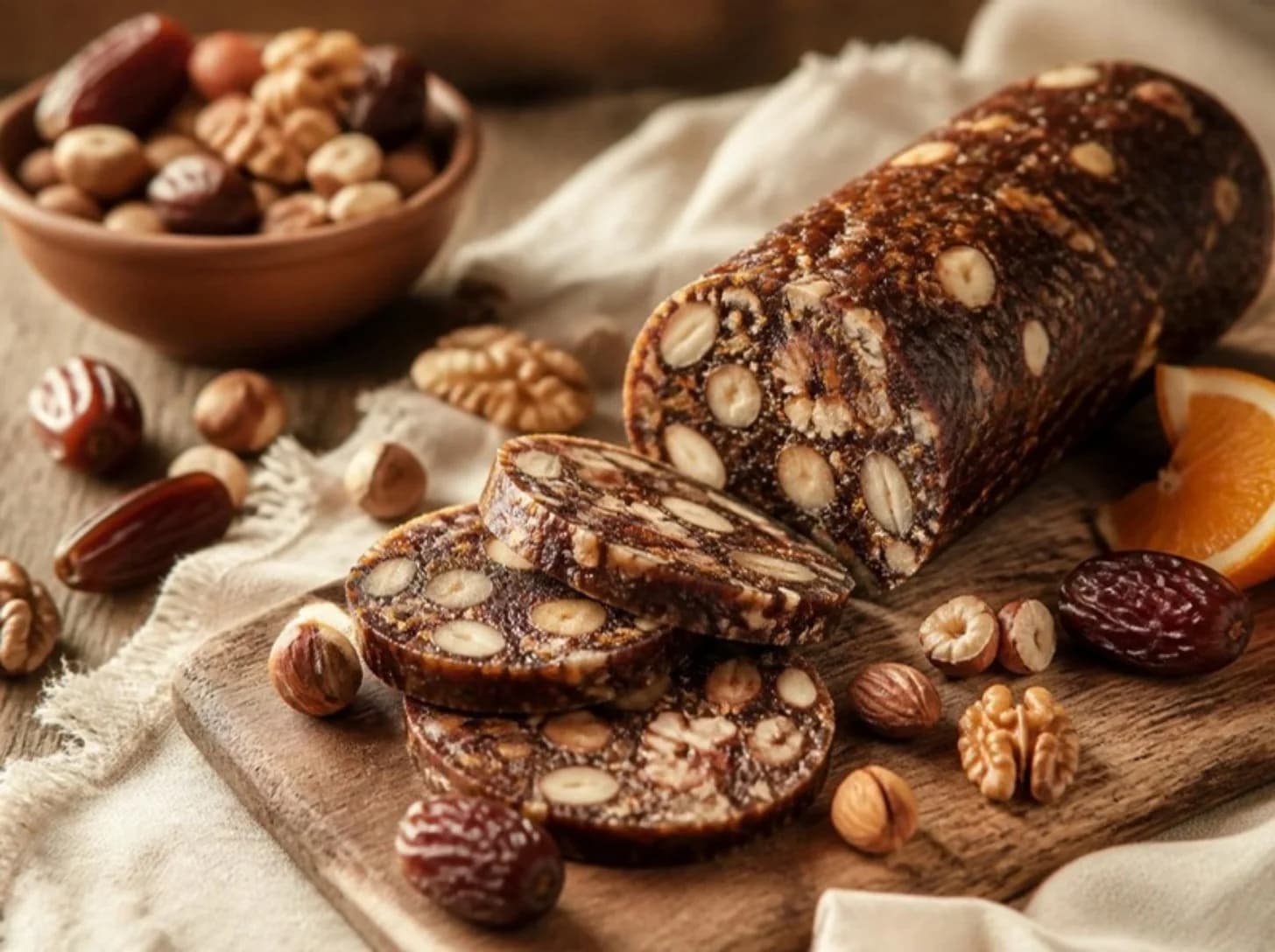 Saucisson de fruits secs